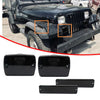Car 2 x Smoked Bumper Signal+Fender Side Marker Lights