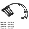 Hyundai Elantra (1996-2009) Black 4pcs Spark Plug Ignition Wires