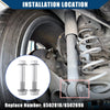 Dodge Ram Front Rear Shock Absorber Mount Bolt Nut