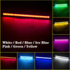 Car 2 x 12V Blue LED Strip DRL Daytime Running Lights (Waterproof)