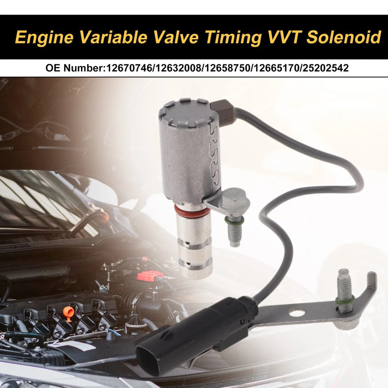 Buick Envision Engine Variable Valve Timing VVT Solenoid (2016–2020)