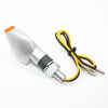 Silver PIT Dirt Motorcycle Bike MX 12V LED Indicator Turn Signal Light