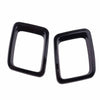 Jeep Compass Black Front Grille Insert Cover Trim (2017-2021)