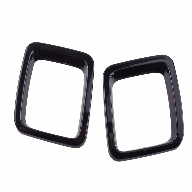 Jeep Compass Black Front Grille Insert Cover Trim (2017-2021)