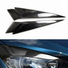 BMW X1 E84 Carbon Fiber Front Headlight Eyebrow Cover Trim (2009-2015)