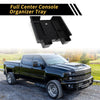 Chevy Silverado 1500 & GMC Black Center Console Organizer Tray