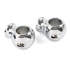 Harley Touring 32mm 1.25" Fat Handlebar Risers Clamp Chrome
