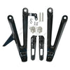 Honda CBR1000RR Black Rear Passenger Foot Pegs Set (2004-2007)