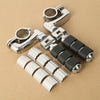 Harley Softail 22mm 25mm 32mm 35mm Peg Mount Highway Adjustable Footpegs