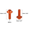 Motorcycle 10pcs / M5 5mm / Windscreen Screws