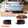 Lexus IS Smoke Lens Bumper Reflector Fog/Turn Signal Lights (2006–2013)