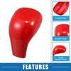 Toyota Tacoma Gear Shift Lever Cover Shifter Head Protector Trim Red