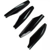 Toyota Prado 4 x Glossy Black Roof Rack Rail End Cover Caps (2009-2023)