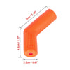 Motorcycle Orange Gear Shift Shifter Protector Cover Cylindrical Anti Slip