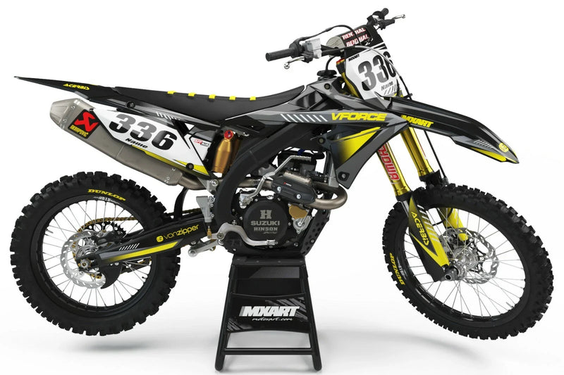 Suzuki RM 85 (2000-2021) TAG Style Decals Custom Graphics Full Kit