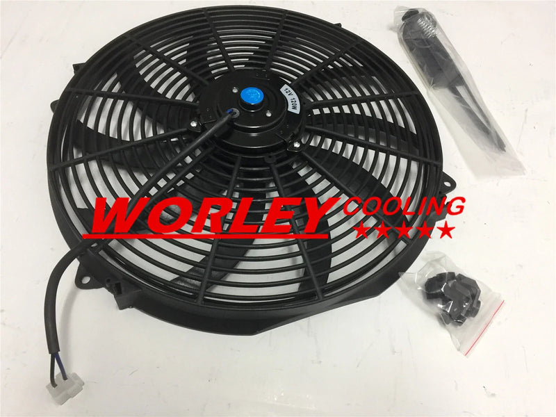 Ford Falcon Fairlane XY XW 302 6Cyl Aluminum Radiator & Fan (1969-1972)
