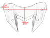 Kawasaki Z800 Front Fairing Cover Windshield Deflector (2012-2016)