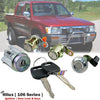 Toyota Hilux LN106 LN107 RN110 Ignition Barrel & Door Lock + Key (1988-1997)