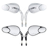 Harley Softail, Touring, Sportster 883-1200 Black/Chrome Rear-View Mirrors