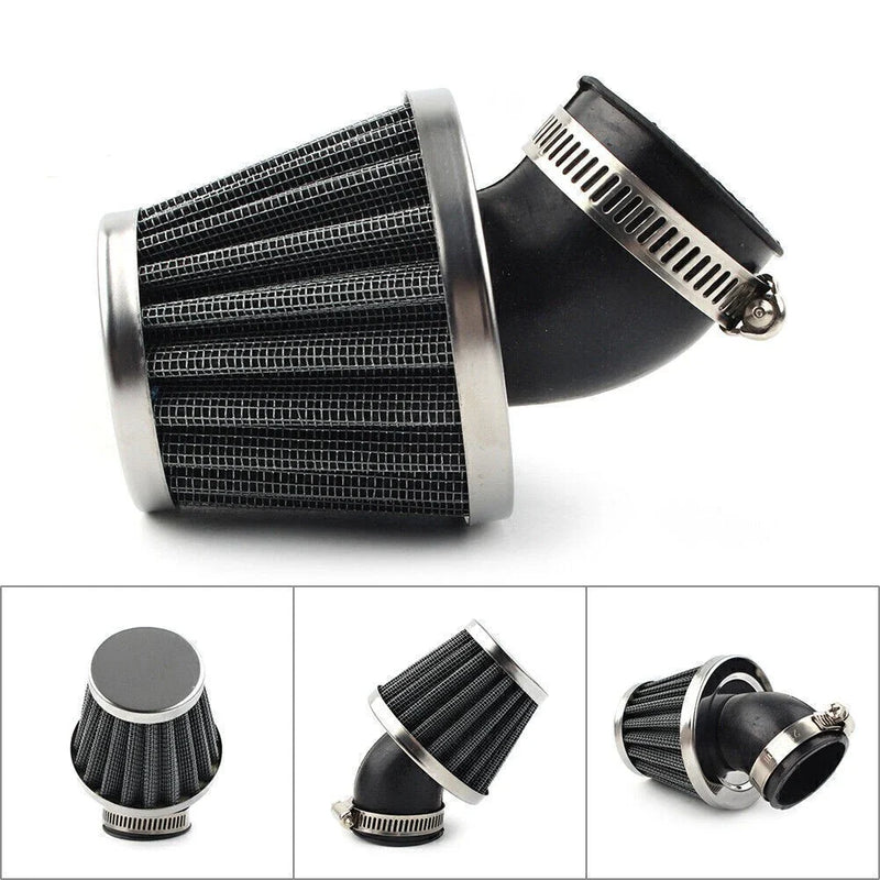 Dirt Pit Bike ATV Quad GY6 Moped Scooter 38mm Bent Neck Air Filter