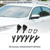 Dodge Windshield Washer Nozzle & 6 x Hose Connectors