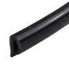 Black U-Shape Car Door Moulding Rubber Strip Trim Guard Edge Protector Cover