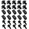Nissan Qashqai Undertray-Cover Clips / Metal Bolt Fixed Nut Clamp Kit