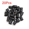 Motorcycle 20Pcs Black Rubber Windscreen Windshield Screen Well Nuts