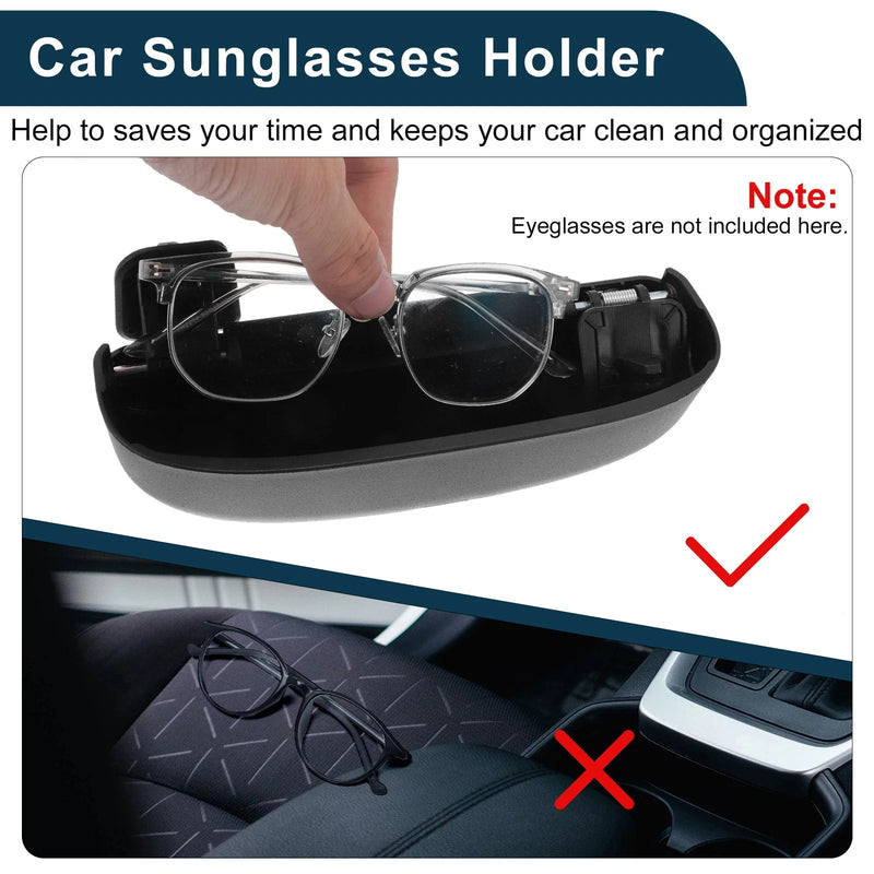 Honda Civic (2016-2021) Eyeglasses Holder Storage Black Sunglasses Case