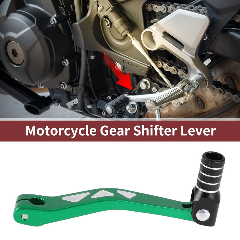 Yamaha TTR 50cc Green and Black Folding Motorcycle Gear Shifter Lever