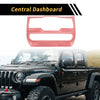 Jeep Wrangler JL (2018-2023) Pink Dashboard Control Panel Cover