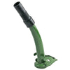 Fuel / Petrol 2.6 Gallon Green Steel Jerry Can w/Spout (No Year)