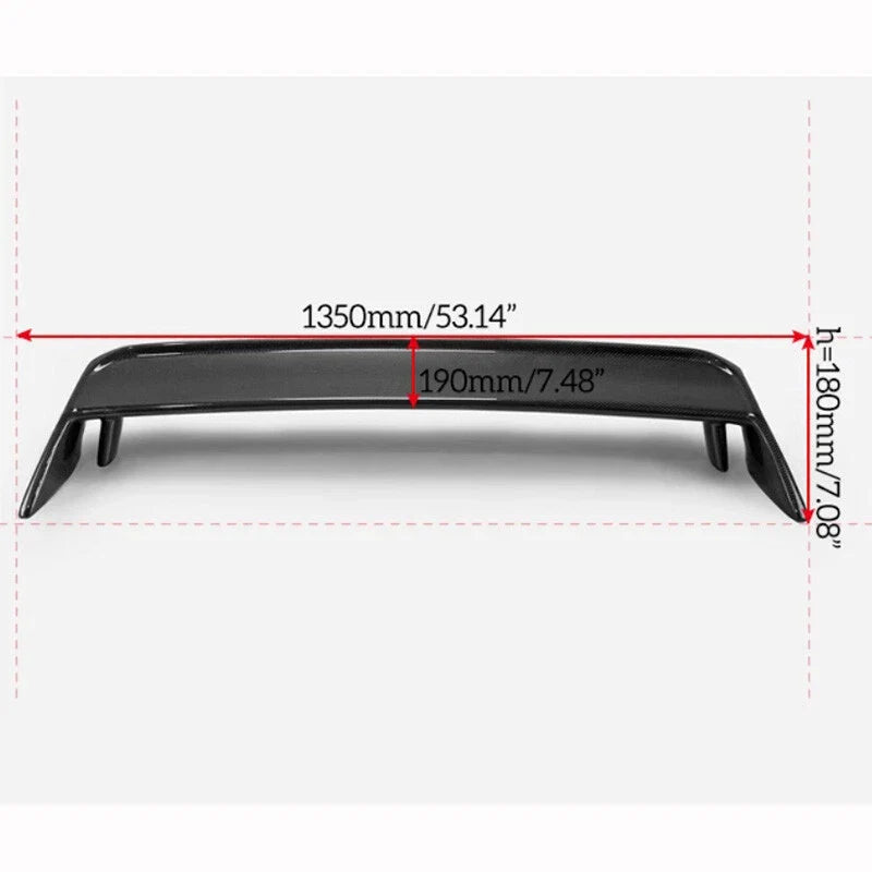 Nissan Skyline R32 GTR 1989-1994 Real Carbon Fiber Rear Trunk Spoiler Wing