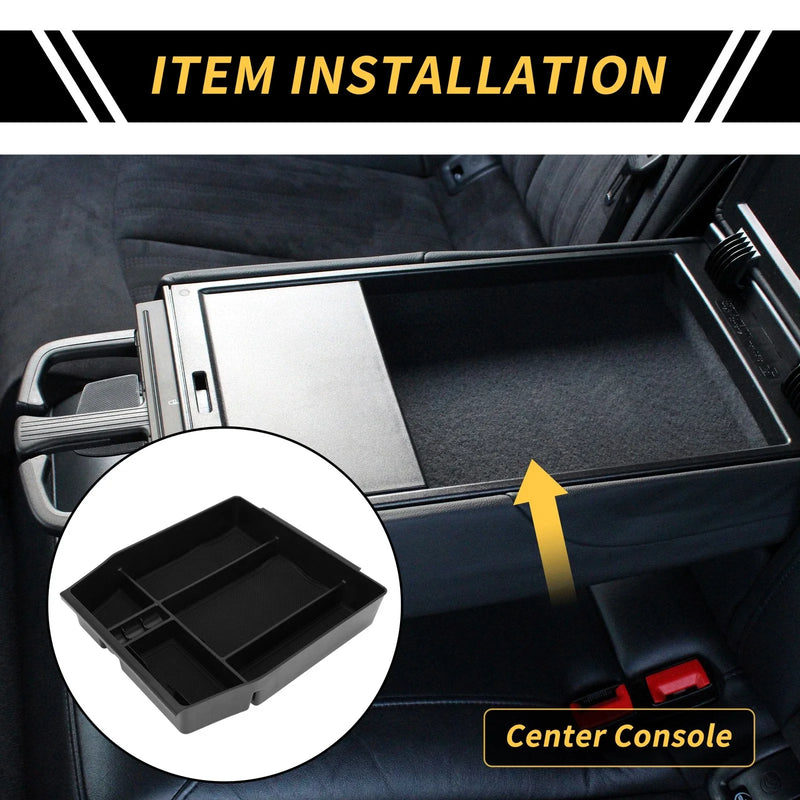 Ford F150 (2021-2024) Black Center Console Organizer Insert Tray
