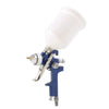Airbrush - Blue HVLP H827 Spray Gun 600ml Cup 2.0mm Nozzle