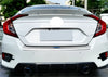 Honda Civic Sedan Rear Unpainted Spoiler Wing R Style Ducktail (2016-2021)