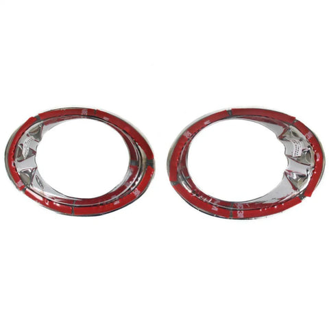 Fog Light Surround Cover Trims Chrome Pair Fits Mazda BT-50 Pickup UTE 2006-11
