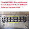 Chevrolet Camaro Front Grill Emblem Bowtie Delete (2010–2013)