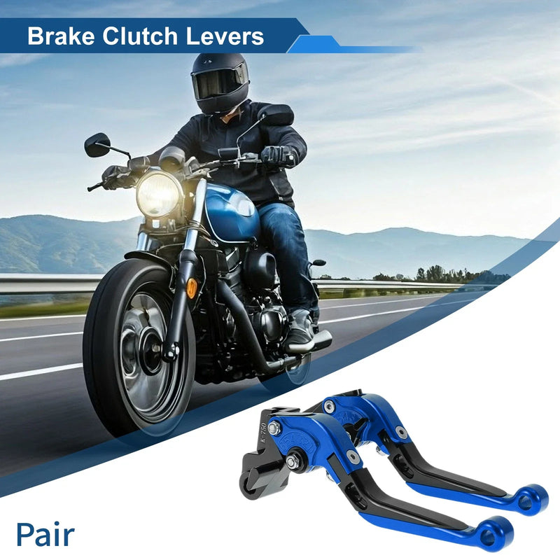 Kawasaki NINJA650R Adjustable Short Brake Clutch Lever 1 Pair (2009–2016)
