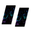 Car B Pillar Honeycomb Waterproof Decal 2x