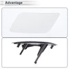 BMW 335i GT White Front Left Side Bumper Headlight Washer Nozzle Cover Cap