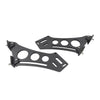 Car 10" Universal Rear Wing Trunk Racing Tail Spoiler Legs Mount Bracket