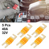 Car, Truck, Motorcycle, Boat, Audio CD 5pcs 40A AFS Mini ANL Fuses
