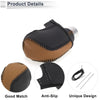 Toyota Camry Brown Black Faux Leather Gear Shift Knob Cover (2019-2022)