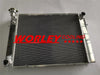 Holden V8 Commodore 44mm Aluminum Radiator & Blue Hoses (1988-1997)