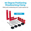 Woodworking Carpenter 90° Right Angle Clamp Tool