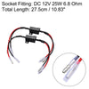 2 x DC 12V 25W 6.8 Ohm Motorcycle LED Flasher Turn Signal Indicator Adaptor