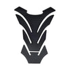 Black Motorcycle Fuel Tank Pad Cover Protector Decal Grip