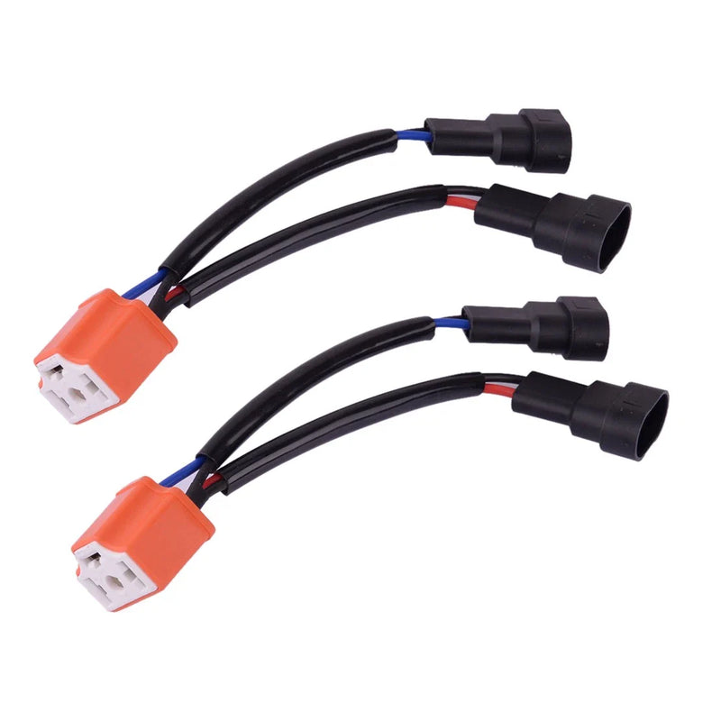 Car 9006/9005 to H4 Headlight Bulb Adapter Harness