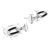 Harley Touring Road Glide Chrome Rear Passenger Footpegs (1993-2025)